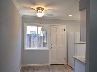 beautifully finished two bedroom, one bathroom home.