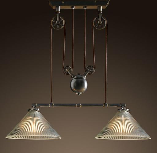 Double Pendant Chandelier Hanging Light  -  4 Sale