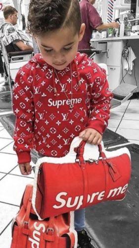 Pennysaver Toddlers Size 4t Supreme Louis Vuitton Hoodie In Los