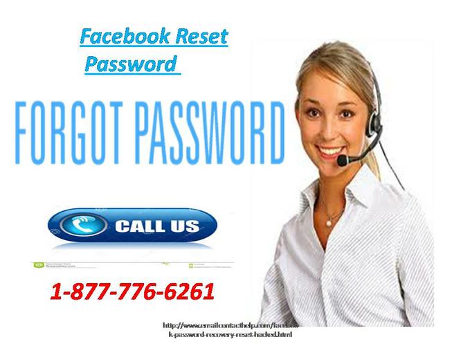 Acquire Facebook Reset Password Service at 1-877-776-6261 From Anywhere