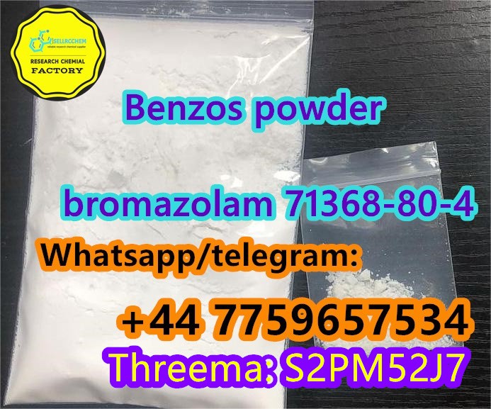 Benzos powder bromazolam Cas 71368-80-4 powder for sale Telegram: +44 7759657534