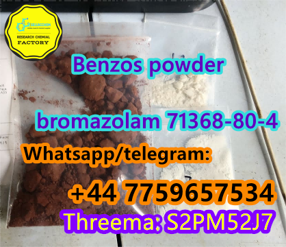 Benzos powder bromazolam Cas 71368-80-4 powder for sale Telegram: +44 7759657534