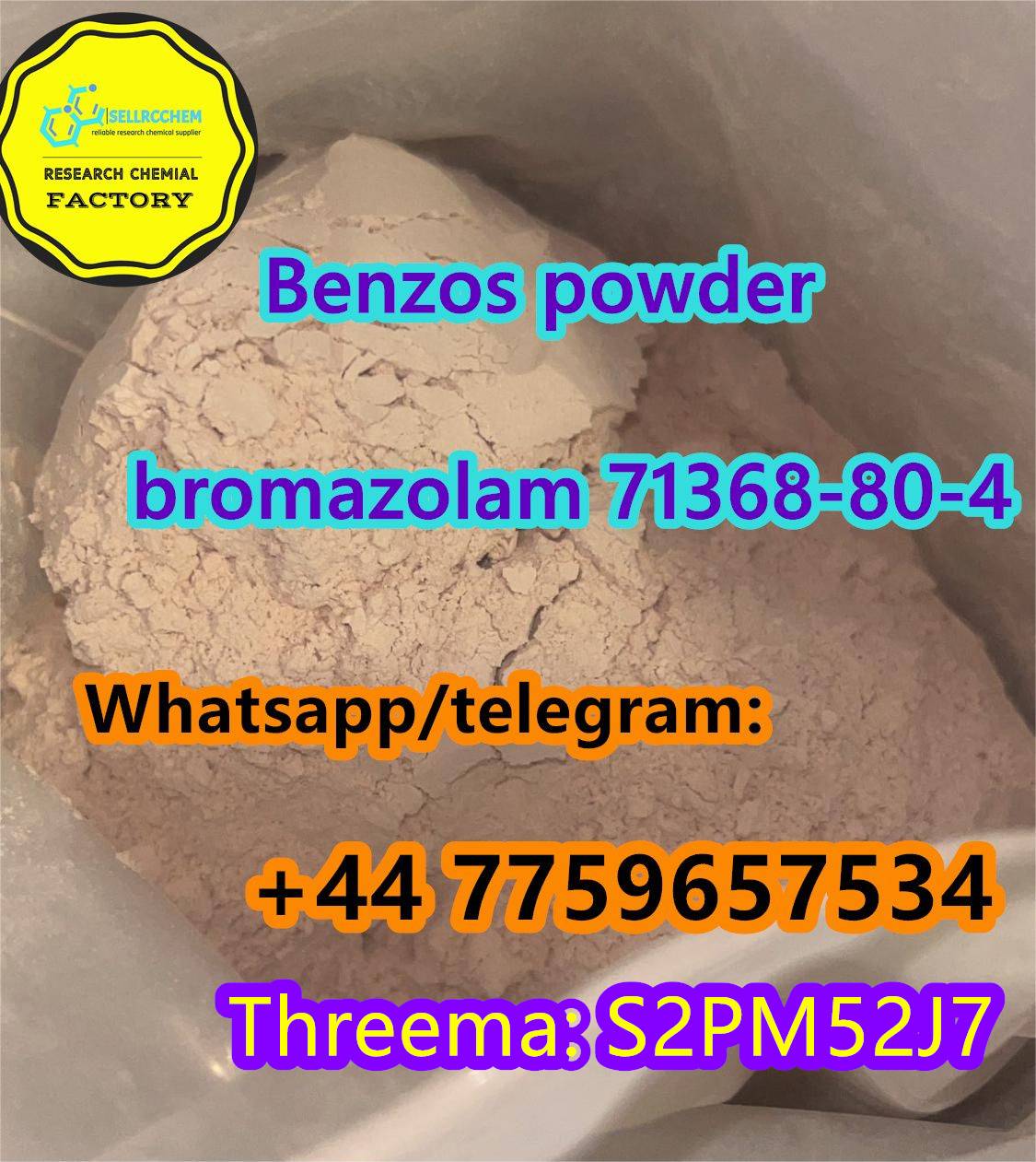 Benzos powder bromazolam Cas 71368-80-4 powder for sale Telegram: +44 7759657534