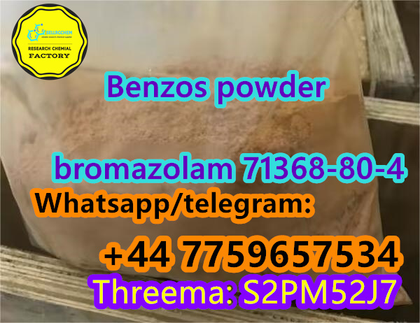 Benzos powder bromazolam Cas 71368-80-4 powder for sale Telegram: +44 7759657534