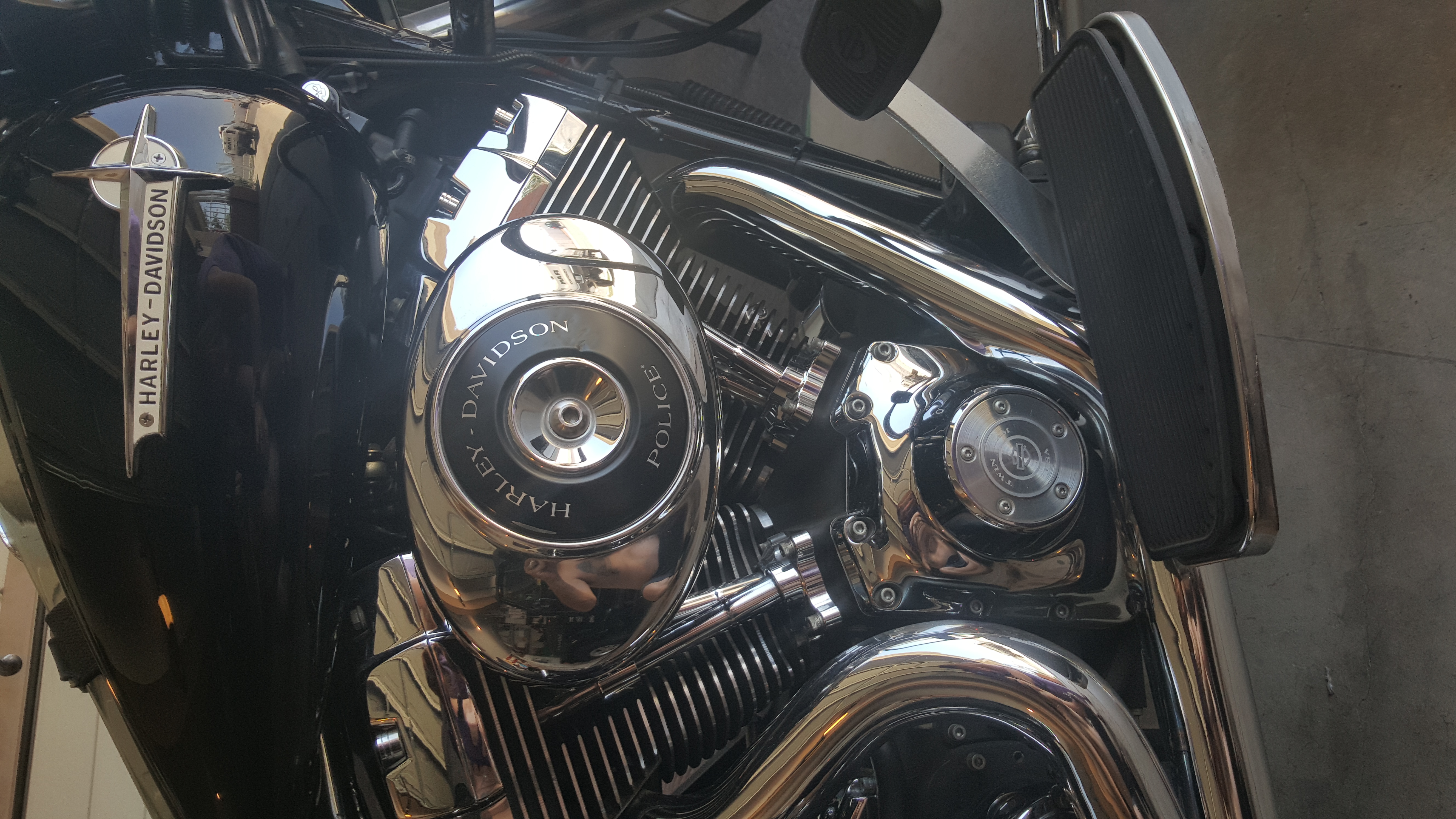 2006 Harley-Davidson Road King FLHPI ABS (Police Edition Custom) Motorcycle