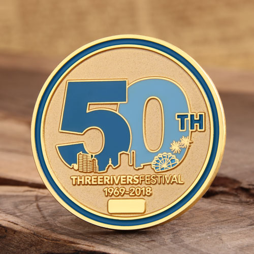 Three Rivers Festival Challenge Coins