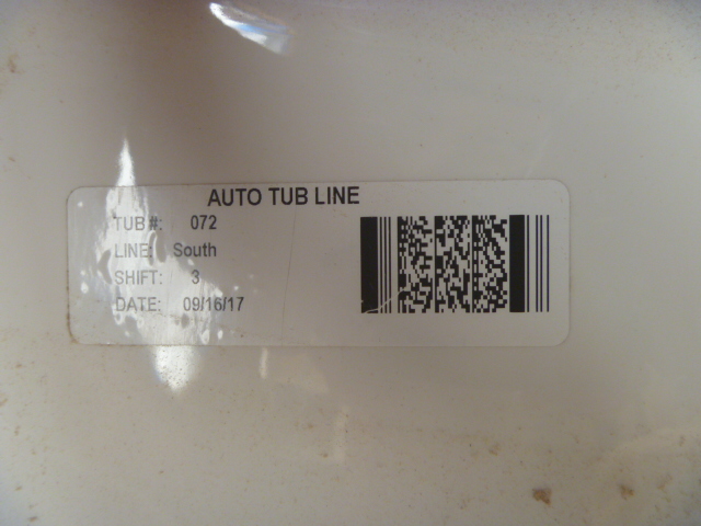 New Kohler bathtub