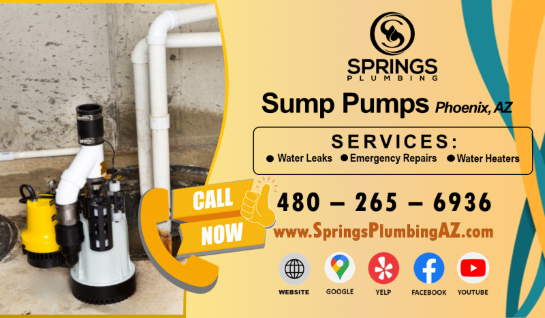 Sump Pumps Phoenix, AZ