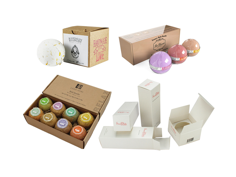 Get Custom Printed Bath Bomb Packaging Boxes at OXO Packaging