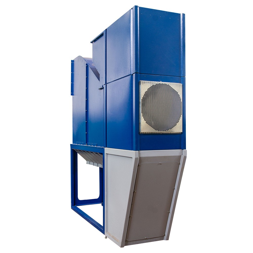 Grain-cleaning aerodynamic separator ASM-15