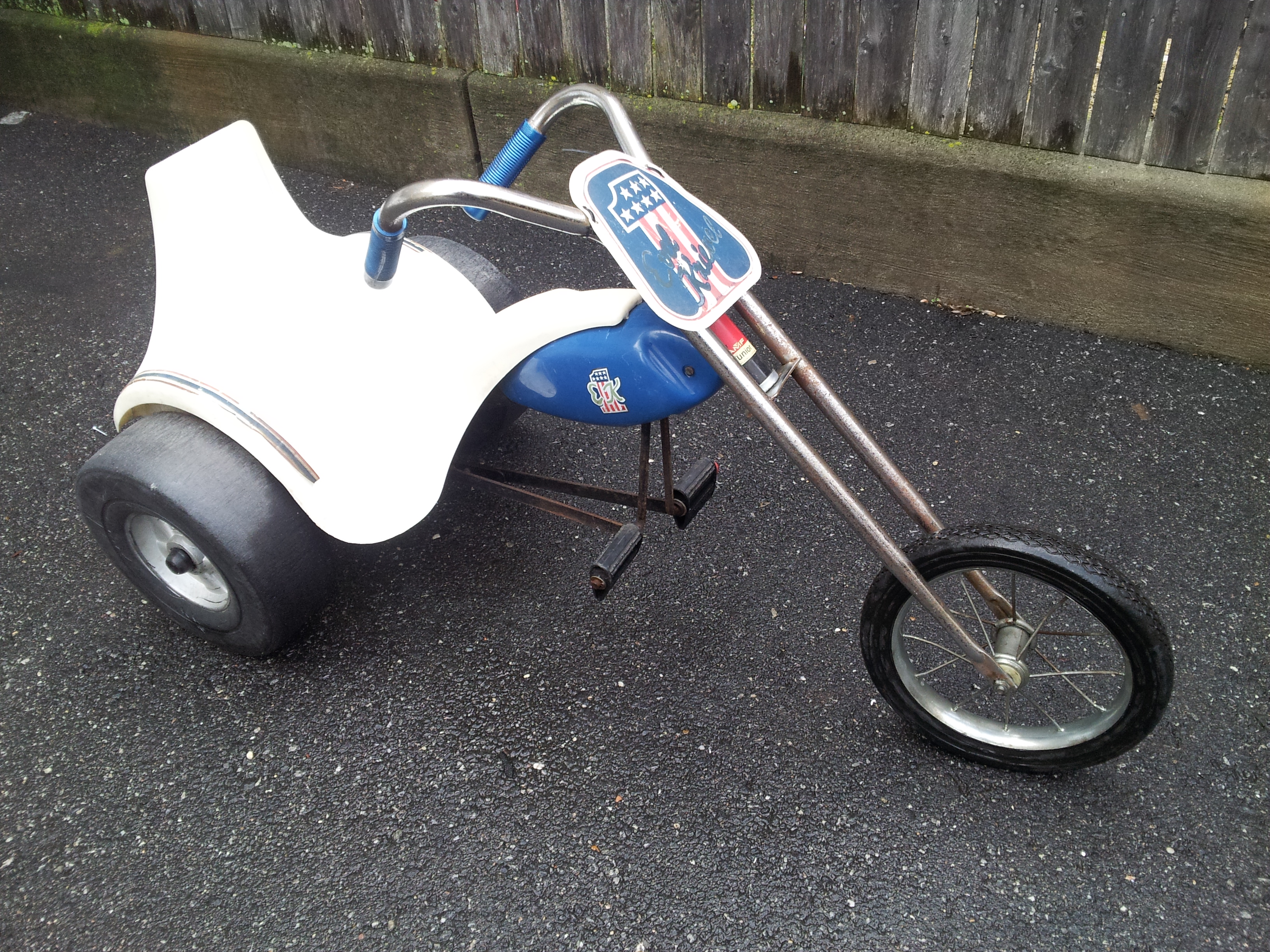 RARE! Original 1976 Vintage Evel Knievel AMF Junior Trike Bike Chopper