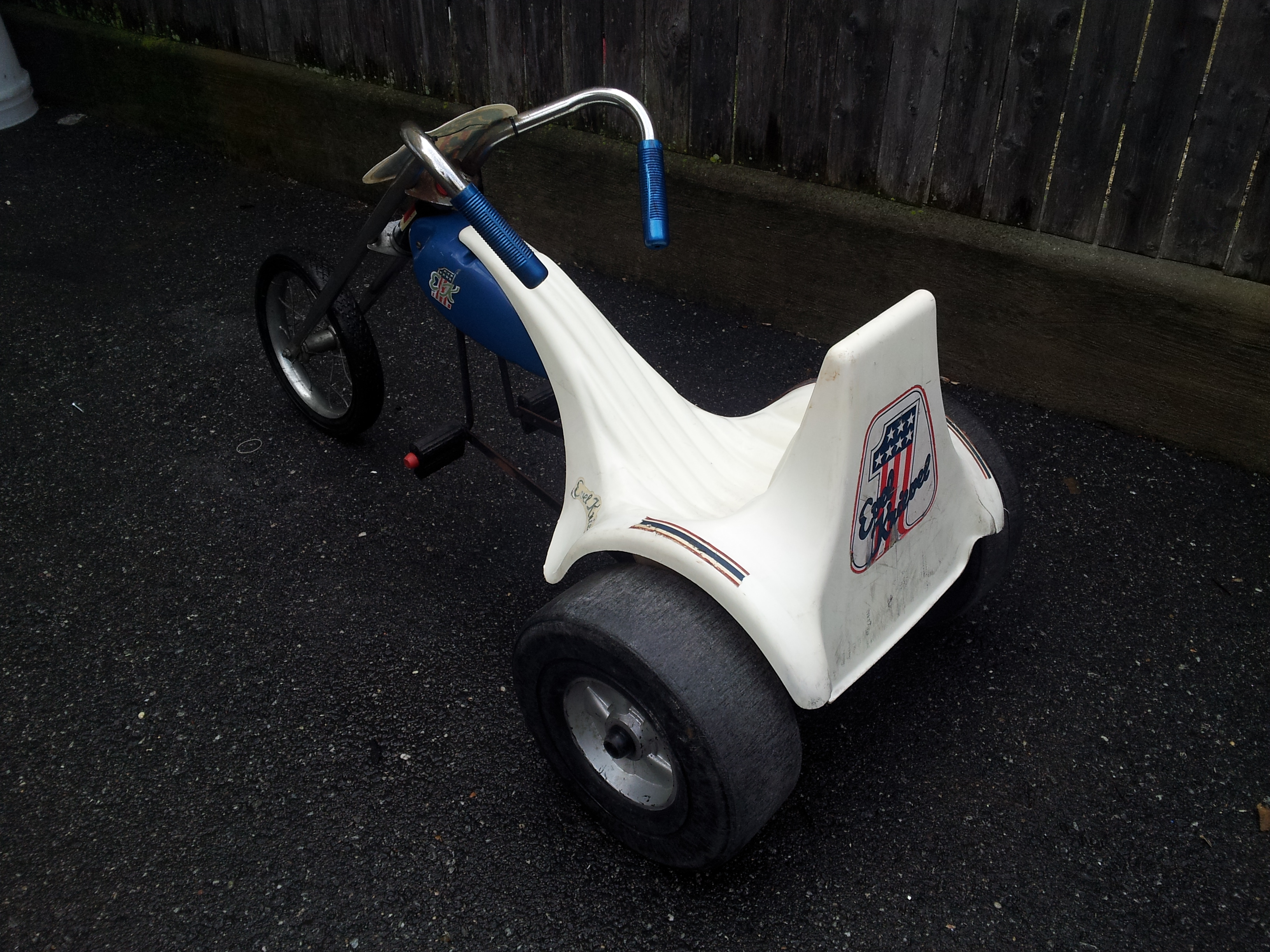 RARE! Original 1976 Vintage Evel Knievel AMF Junior Trike Bike Chopper