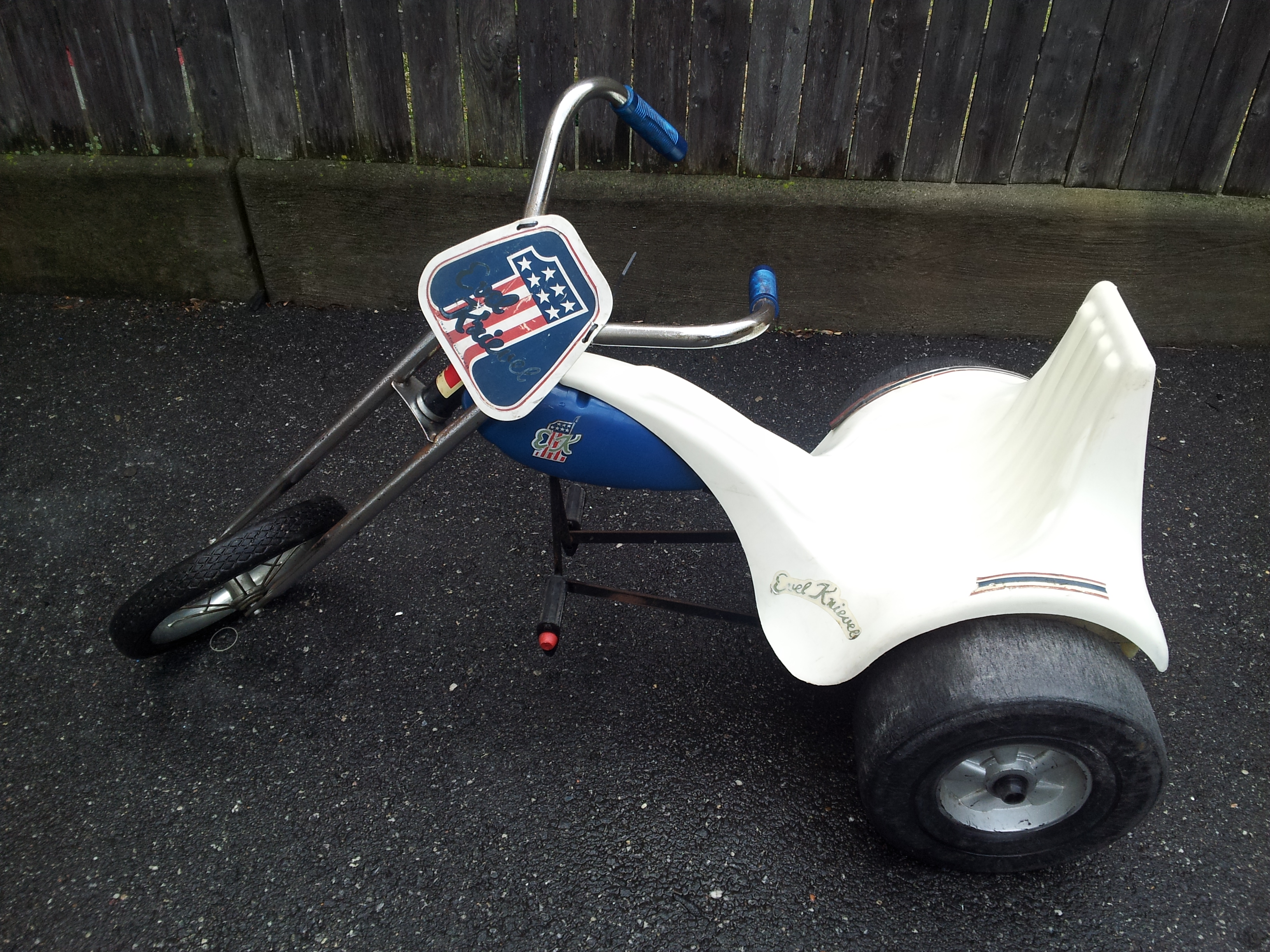 RARE! Original 1976 Vintage Evel Knievel AMF Junior Trike Bike Chopper
