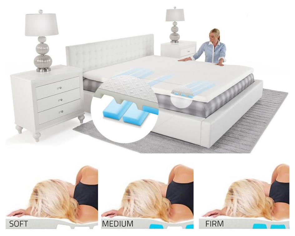 Pennysaver Adjustable Firmness Mattress Topper In Miami Dade