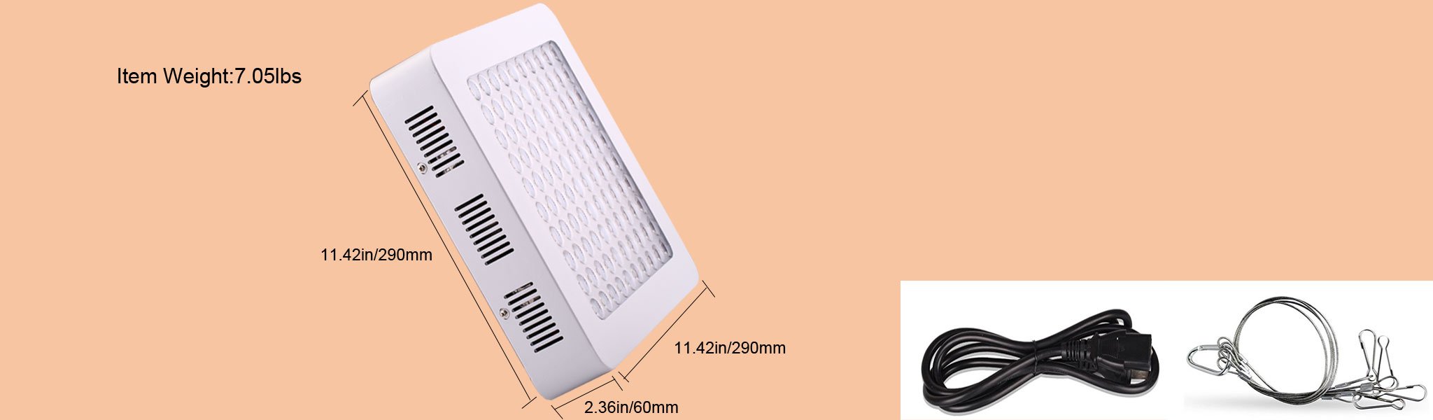 MS-C1200W Full spectrum Greenhouse Indoor LED Grow Light