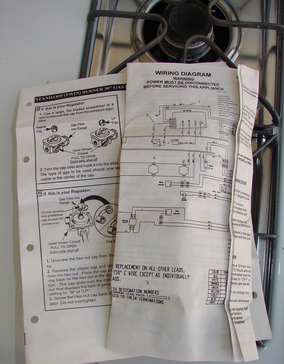 General Electric (GE) TRUE TEMP Self Cleaing Oven 