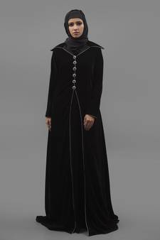 Velvet Abaya Online with great designs with 30% Discounts