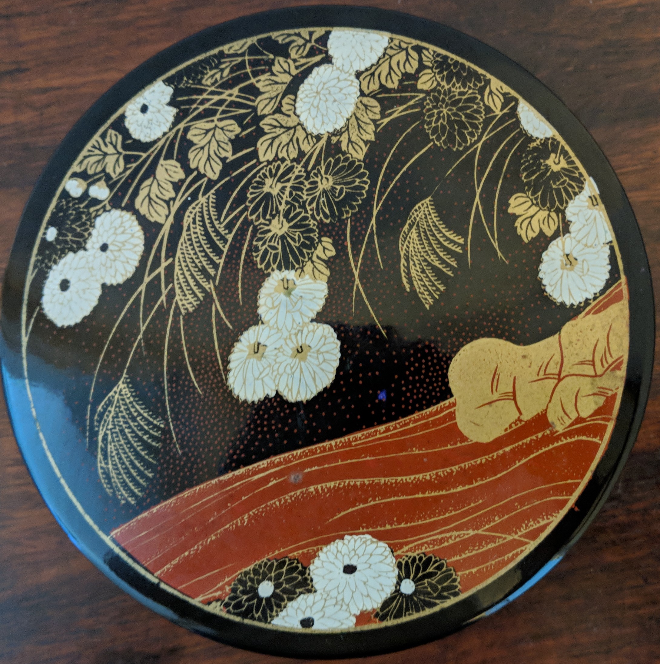 Vintage Yamanaka Trinket Box Made In Japan