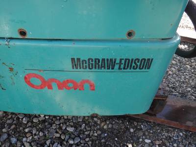 ONAN GENERATOR 8 CYL 70 KW