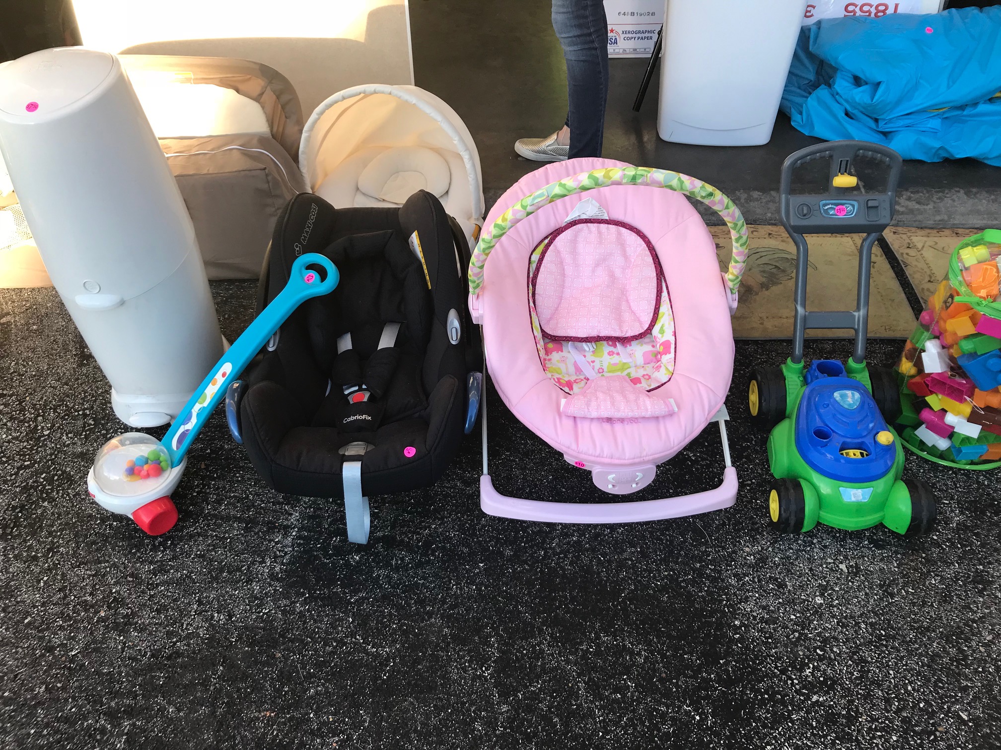 Garage Sale with a Heart ,  All proceeds go towards worthy charitable causes.
