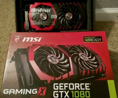 MSI GeForce GTX 1080 Ti GAMING X 11GB GDDR5X Graphics Card  WHATSAPP CHAT:+971 52 334 2859