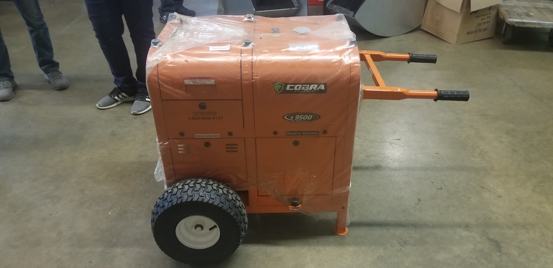 Cobra 9500 Electric Start Generator