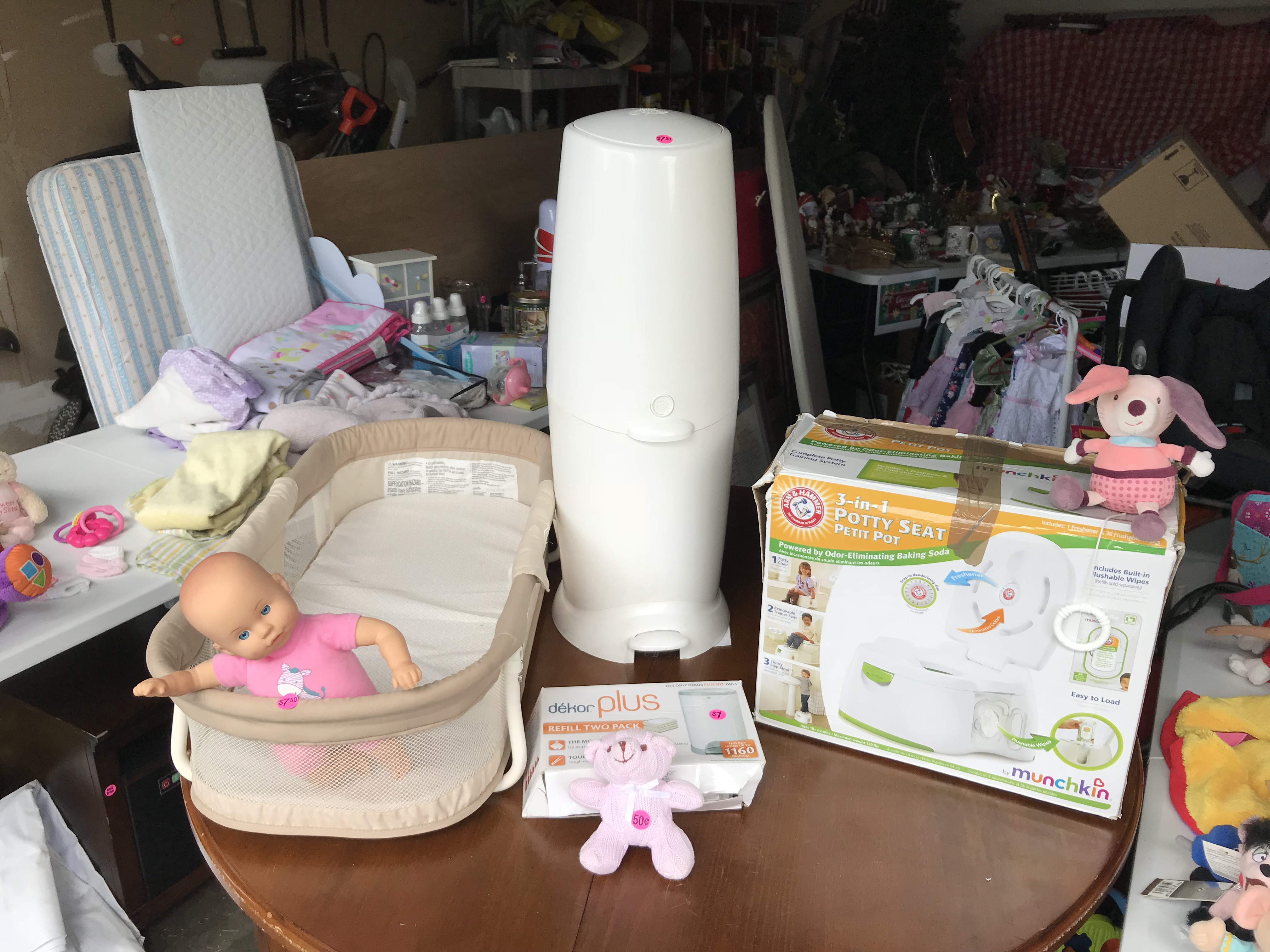 Garage Sale with a Heart ,  All proceeds go towards worthy charitable causes.