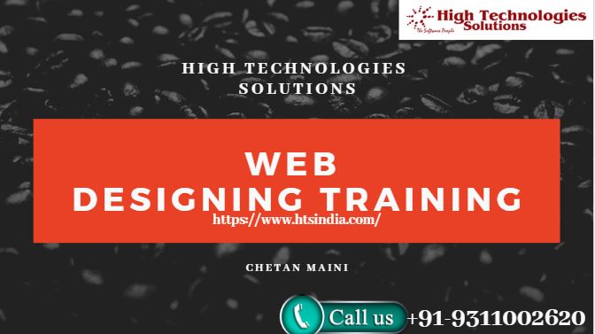 Web designing Training Course in Delhi, Noida and Gurgaon