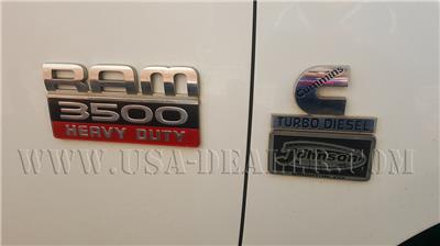 2011 DODGE RAM 3500 4X4 CREW CAB DIESEL DUMP TRUCK