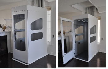 Home lift -Vergo LEX Home lift, Indoor residential Elevator.