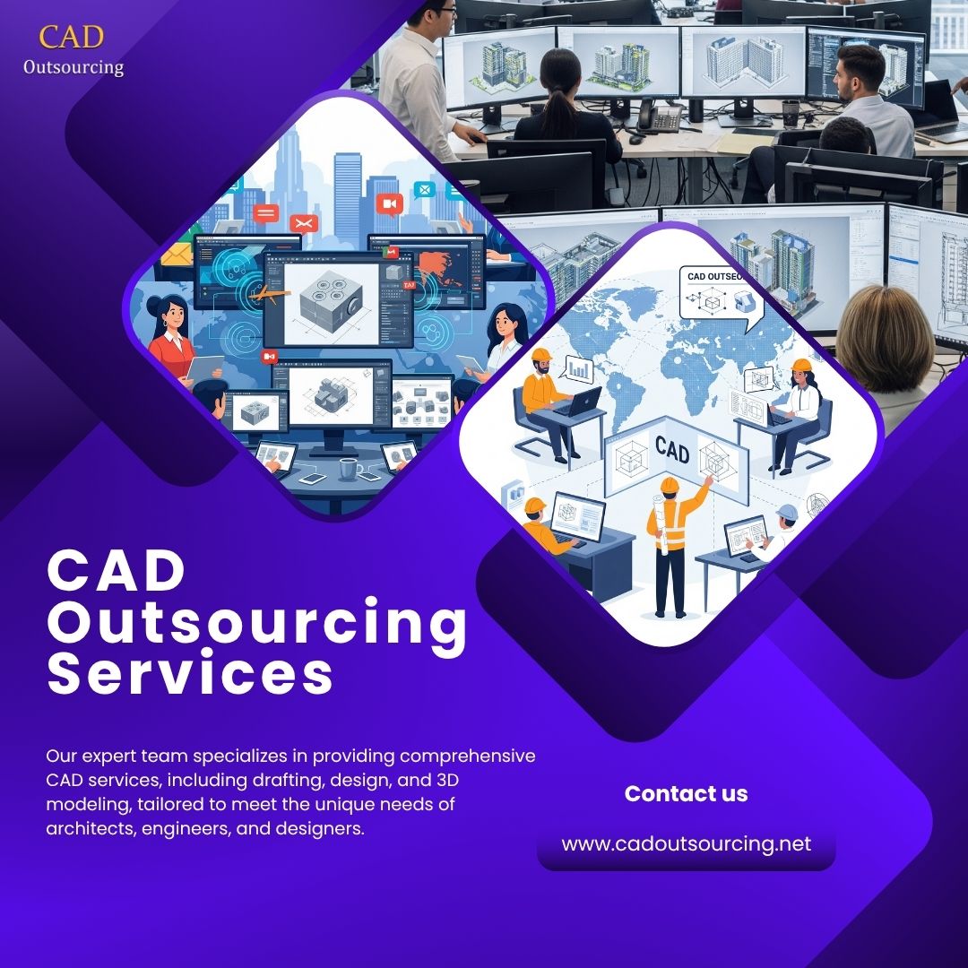 CAD Outsourcing Services for Architects, Engineers & Contractors – Worldwide