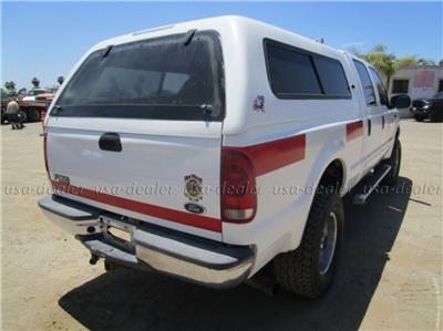 2004 FORD F350 4X4 CREW CAB PICK UP TRUCK