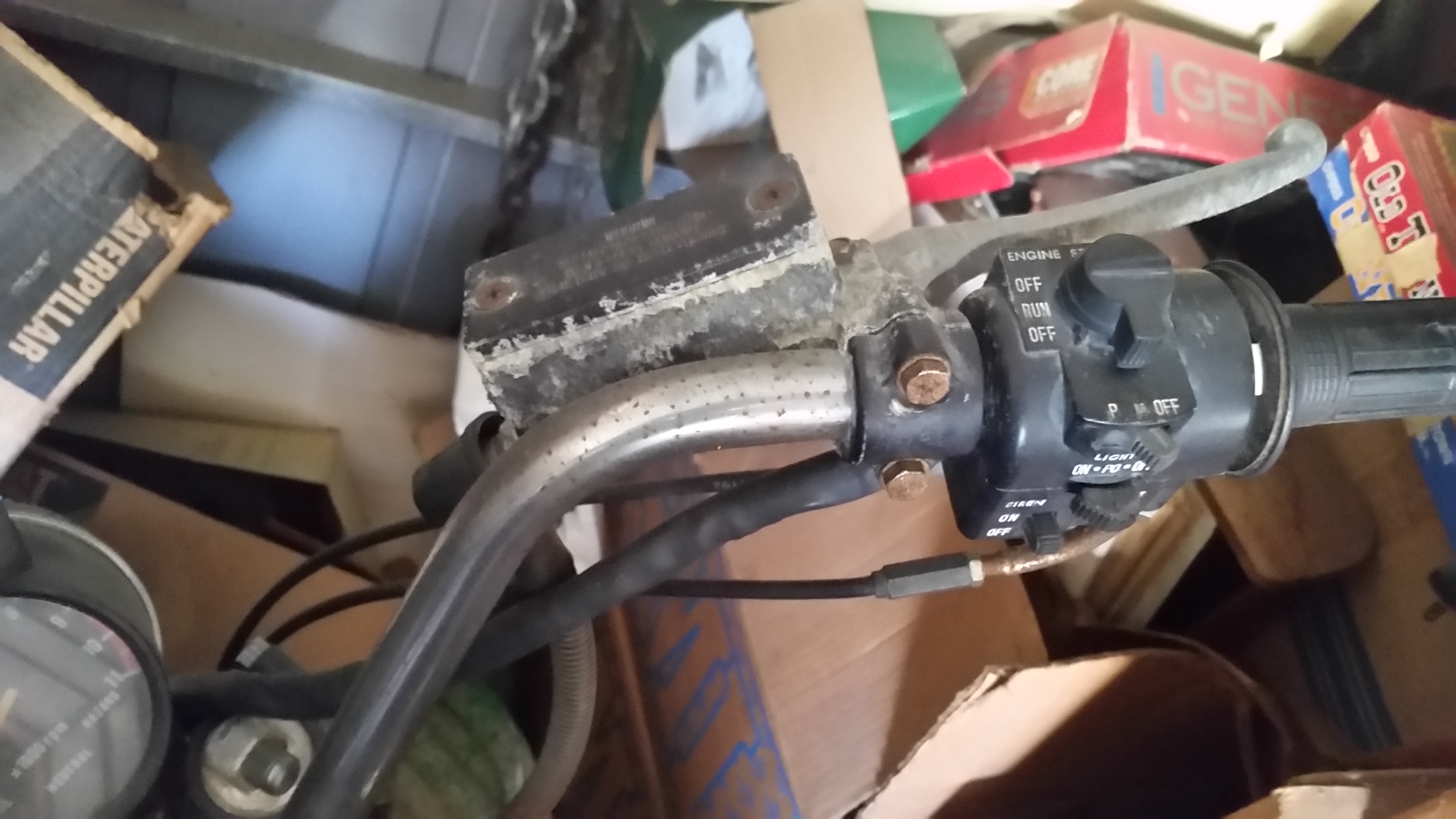 1990 kawasaki KZ1000 police special PARTS BIKE