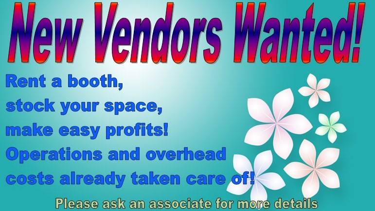 looking for indoor vendors