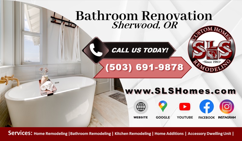 Bathroom renovation Sherwood, OR