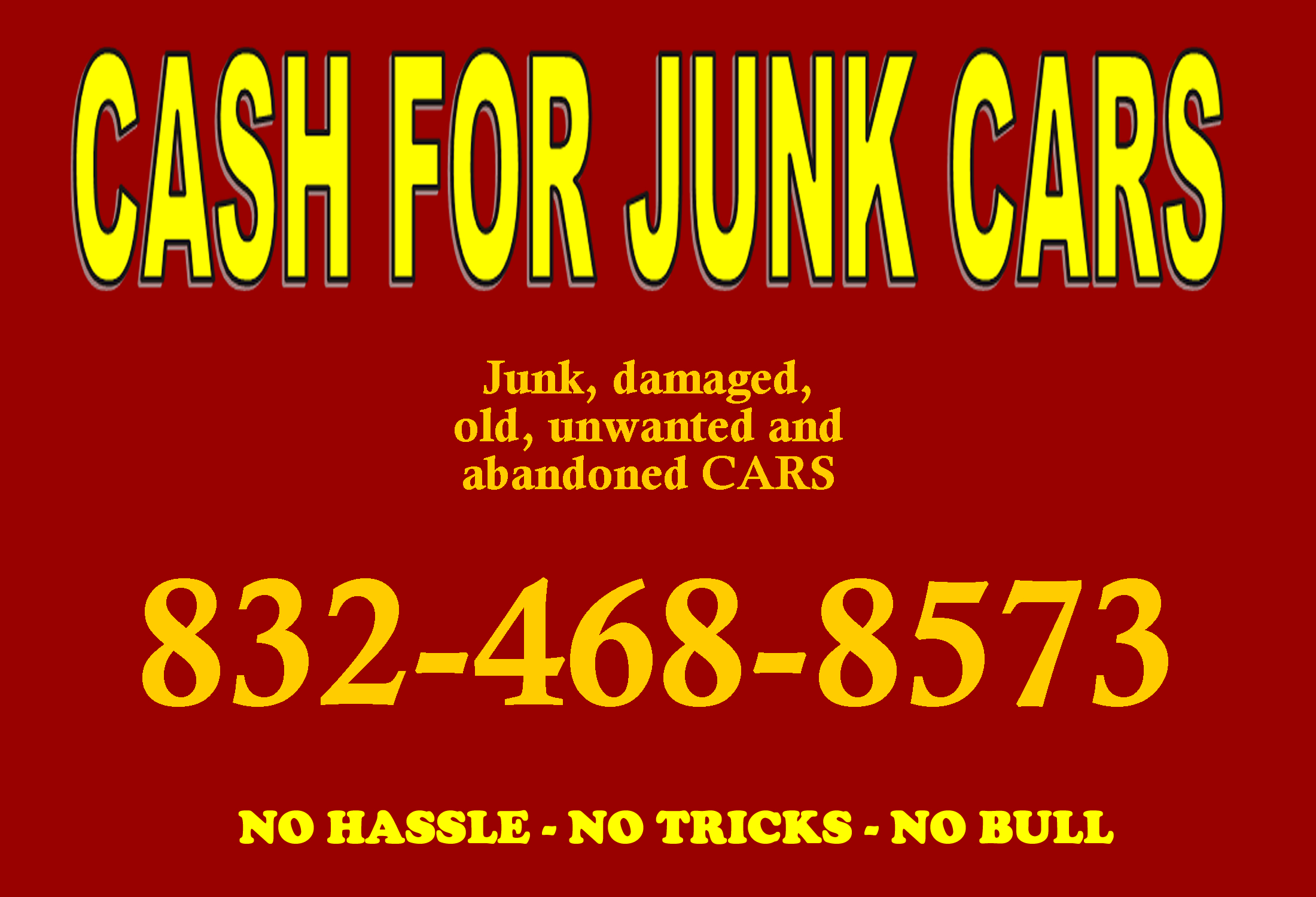 Get money for your Junk Car