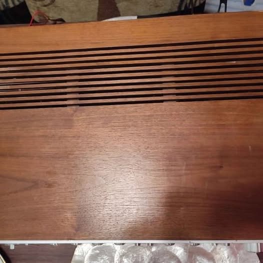 Vintage Sony STR-7065 AM/FM Stereo Receiver with Original Wood Case Tested Working