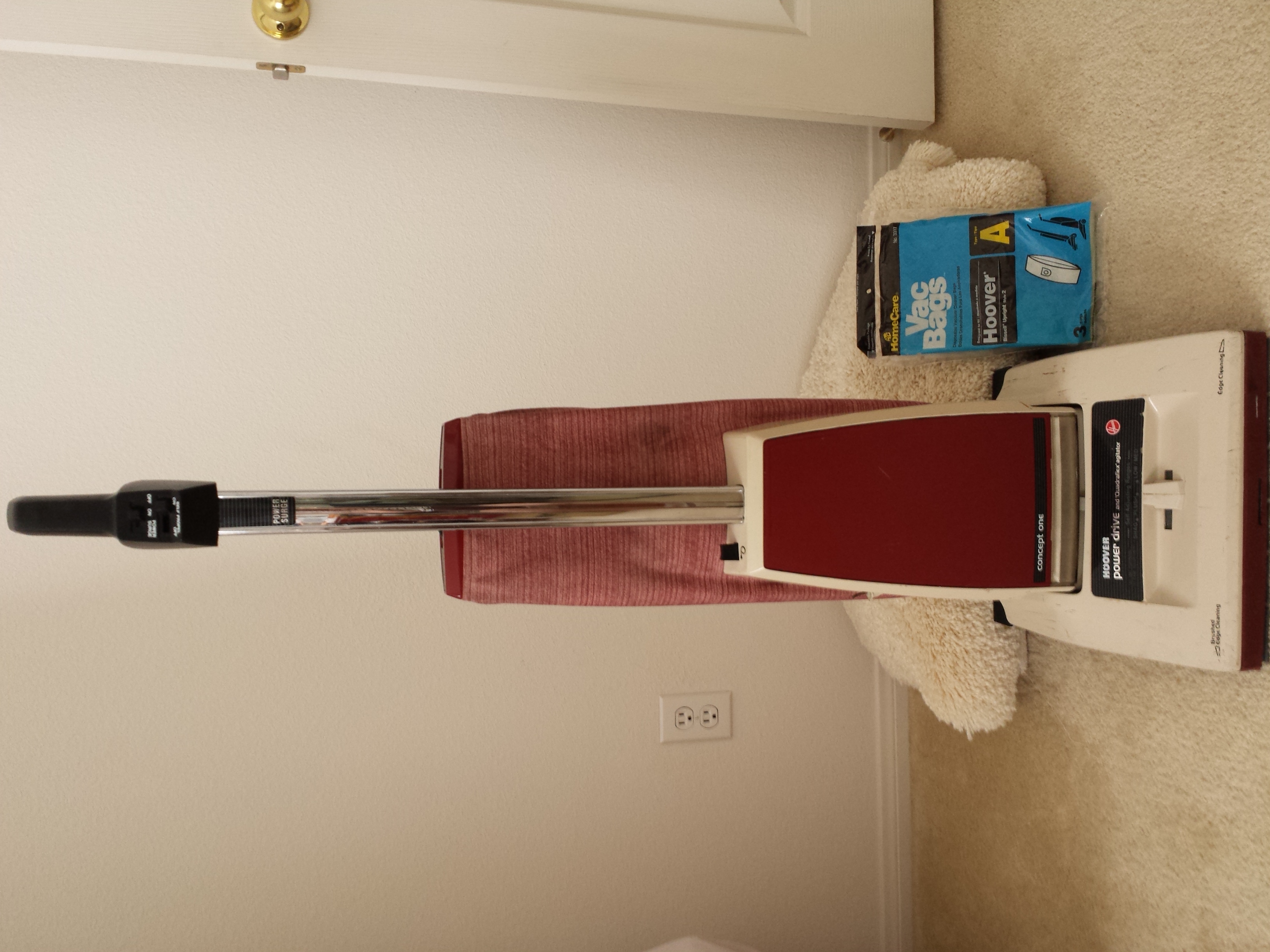 Hoover Concept One Power Drive self-propelled Vacuum-USA made - $25