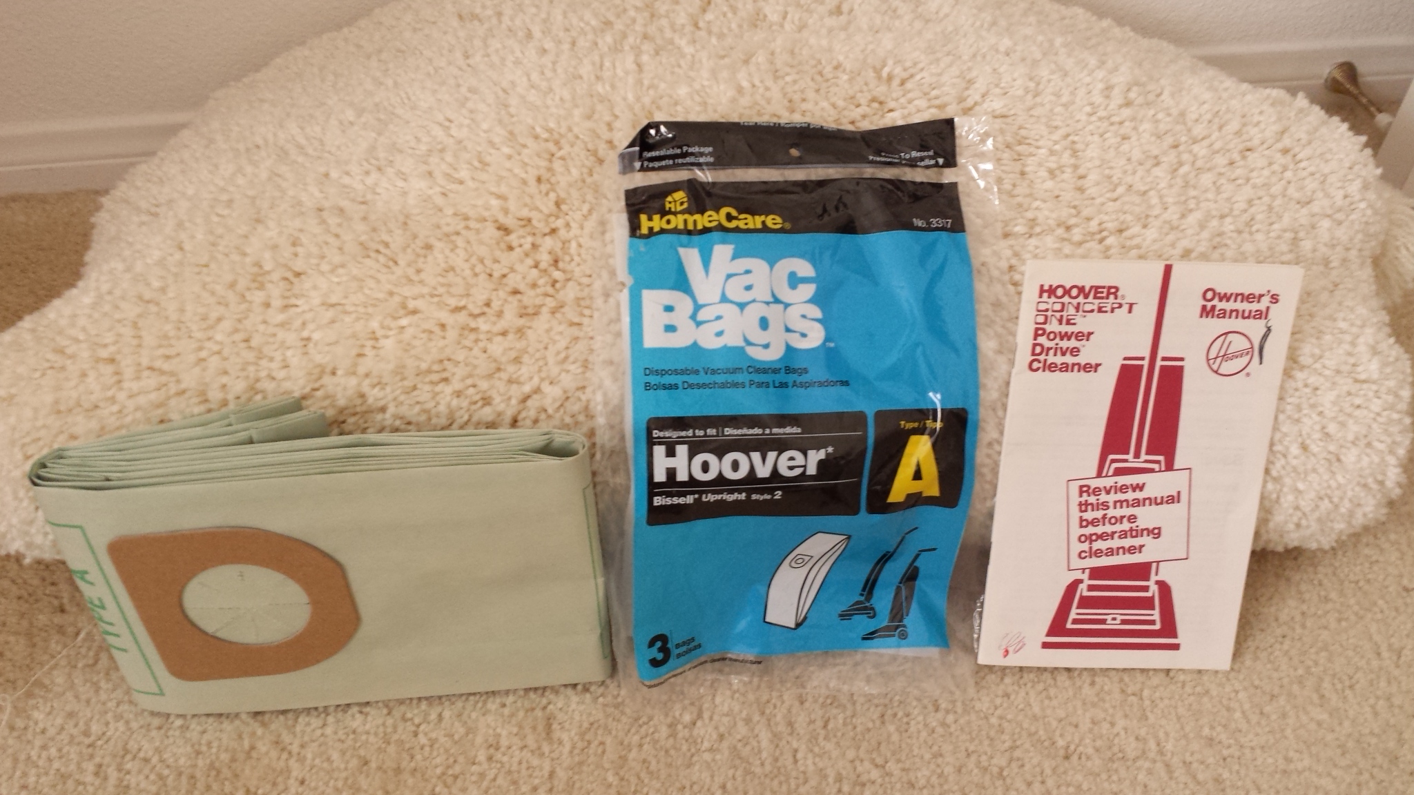 Hoover Concept One Power Drive self-propelled Vacuum-USA made - $25