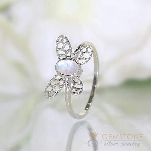 Moonstone jewelry sterling silver