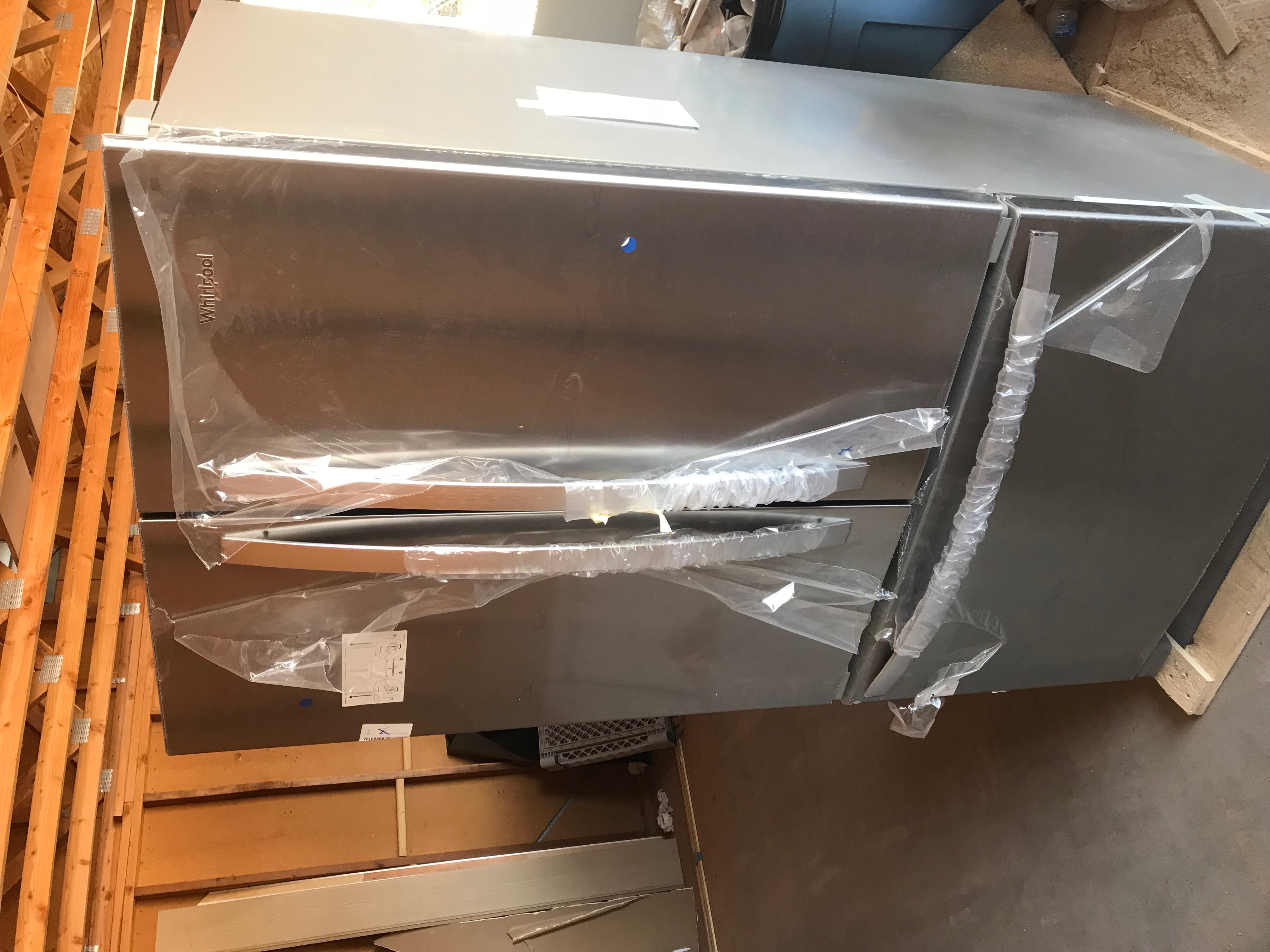 Whirlpool Stainless Steele Refrigerator Brand New