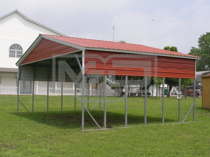 Pennysaver Buy Affordable Vertical Metal Carport Kits With Wide
