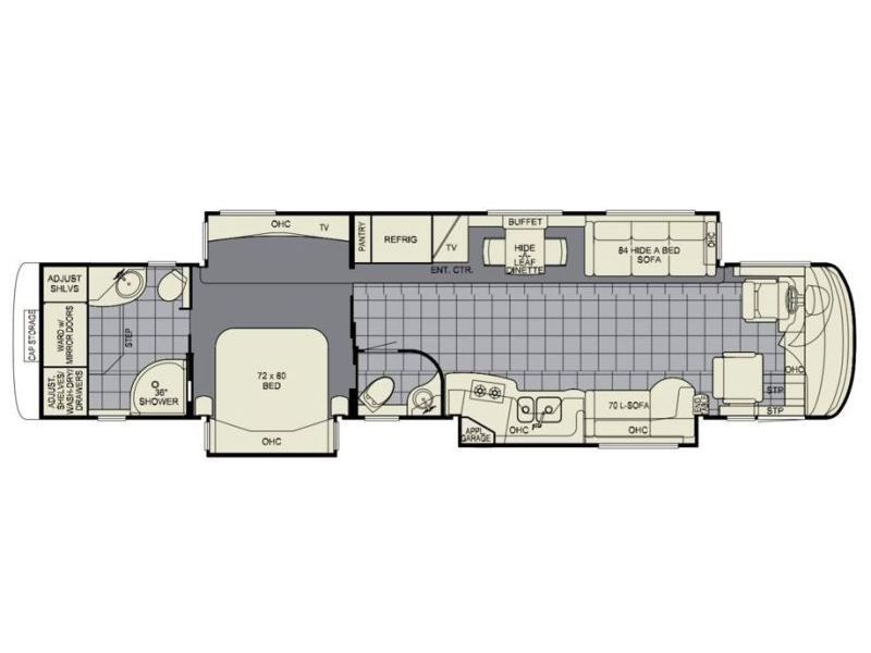 2011 Newmar Essex 4524 Spartan K2 Chassis * Cummins 500HP 49,000 Miles * Triple-Slide * Sleeps 4