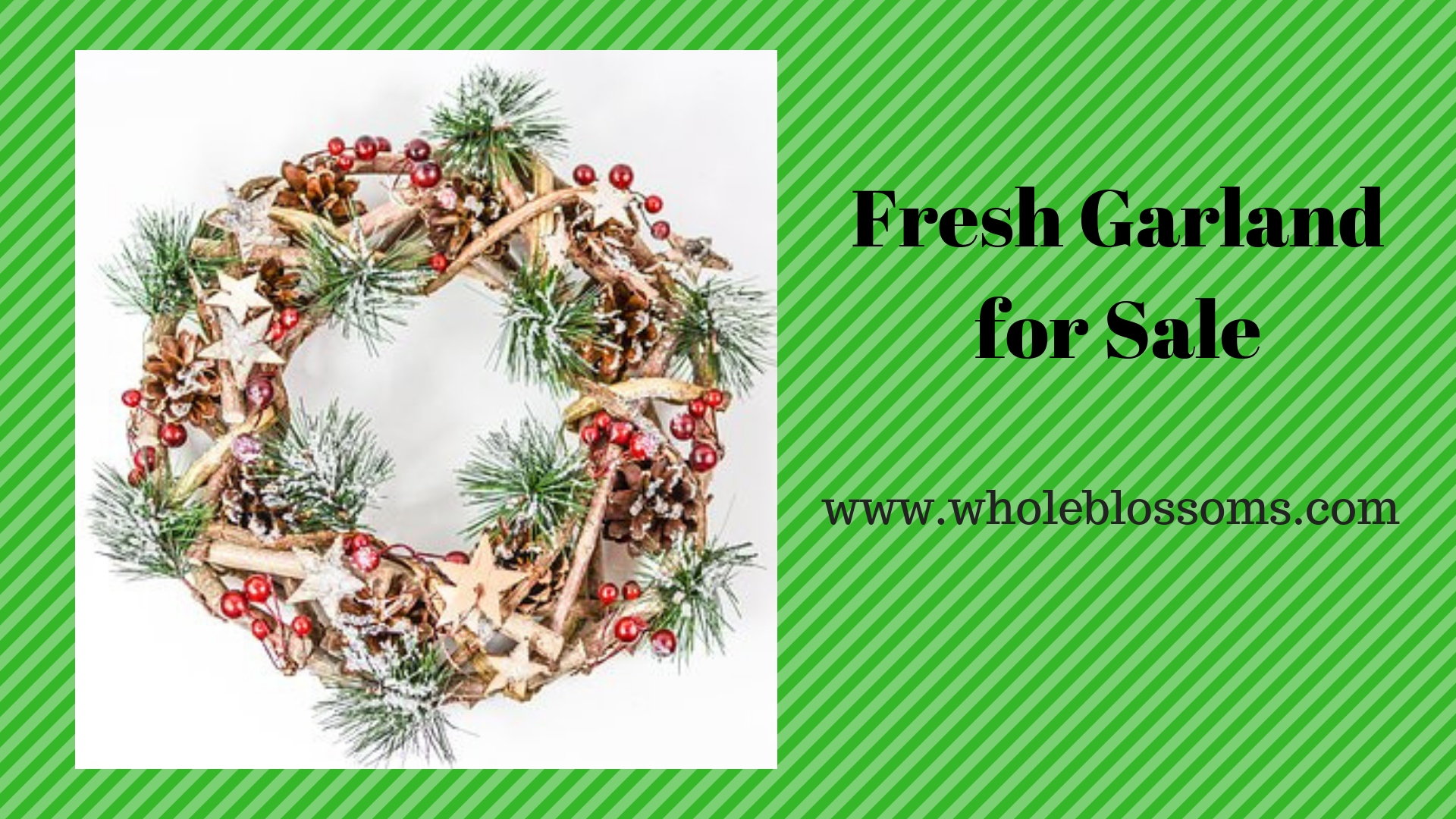Purchase amazing varieties of bulk garland for sale
