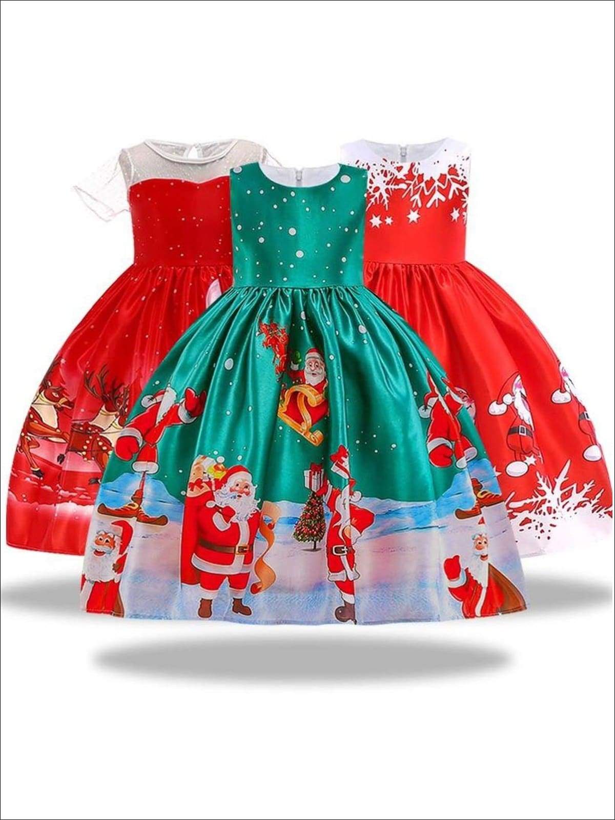 Elegant Christmas Dresses For Girls at Mia Belle Baby
