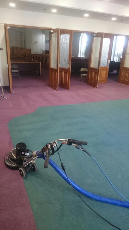 Silver Olas Carpet Tile Flood Cleaning