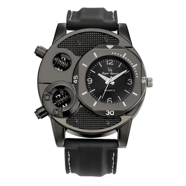 1PCS Fashion Men's Thin Silica Gel Sports Quartz Watch