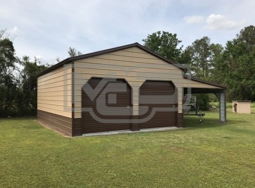 Cost Effective Enclosed Steel Garages