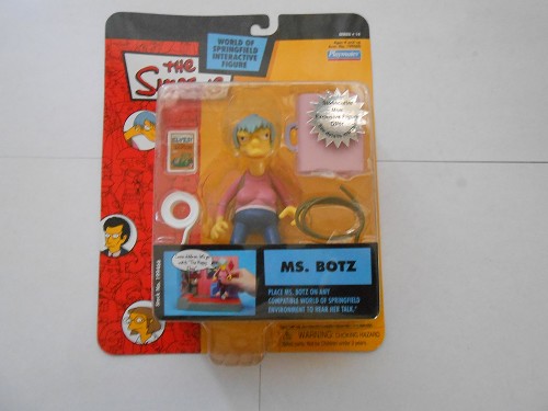 THE SIMPSONS SUNDAY BEST LISA PLAYMATES INTELLI TRONIC ACTION FIGURE SER 9