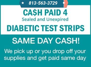 CA$H 4 DIABETIC TEST STRIPS | Call 813-563-3729 | DiabetesTS.com